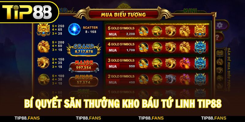 Áp dụng các mẹo đi săn thưởng game slot tại Tip88