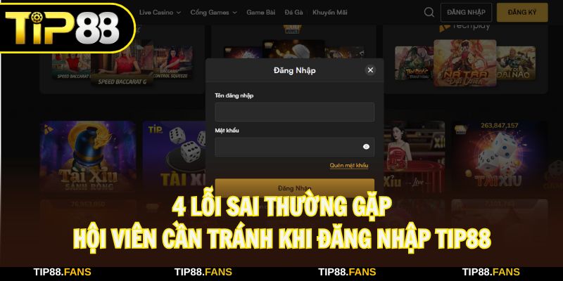 Lưu ý 4 lỗi sai thường gặp gây ảnh hưởng đến trải nghiệm