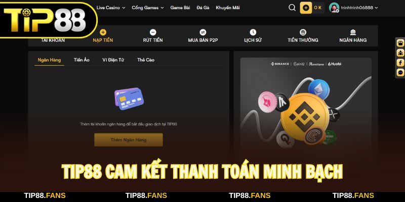 Cam kết mức độ an toàn, uy tín và sòng phẳng trong thanh toán